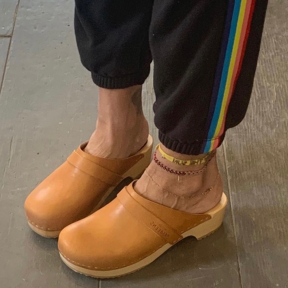 Swedish Hasbeens Husband Clogs Size 38 - Picture 2 of 9